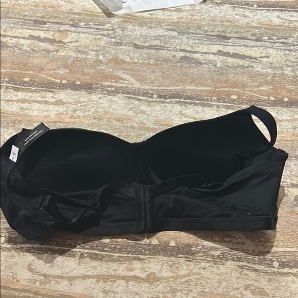 NWT Deesse Black Full-Coverage Bra with Molded Cups Size 44C - Picture 3 of 3